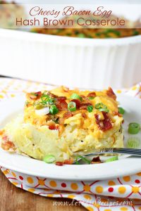 Cheesy Bacon Egg Hashbrown Casserole — Let's Dish Recipes