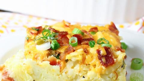Bacon, Cheddar, and Egg Casserole