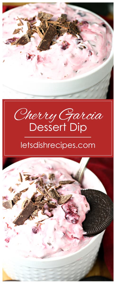Cherry Garcia Dessert Dip
