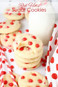 Red Hots Cake Mix Sugar Cookies — Let's Dish Recipes