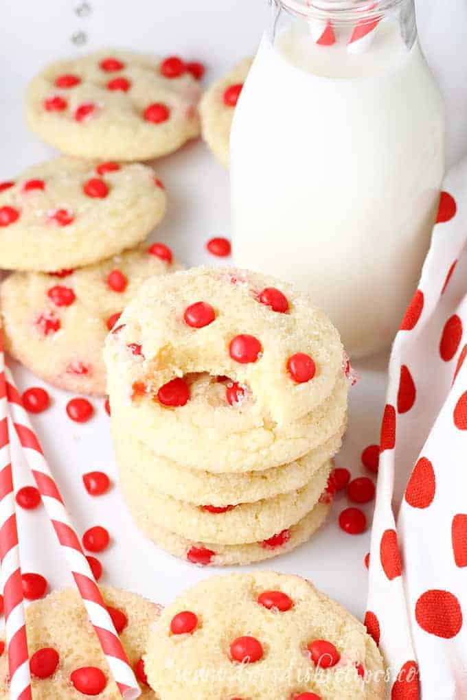 Red Hots Cake Mix Sugar Cookies