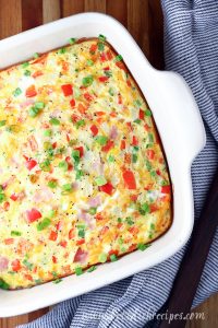 Baked Denver Omelet — Let's Dish Recipes