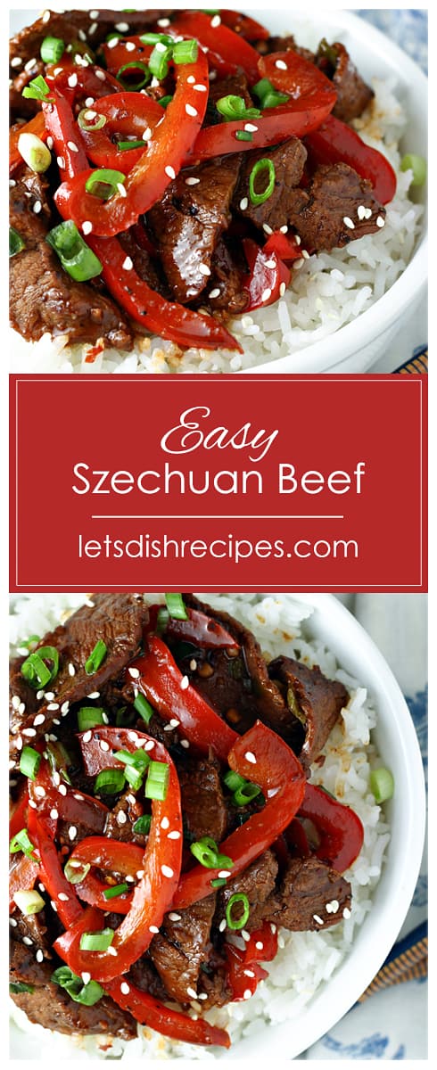 Easy Szechuan Beef