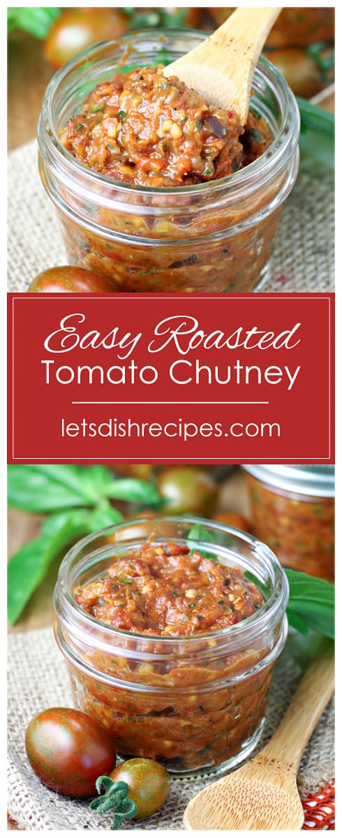 Easy Roasted Tomato Chutney