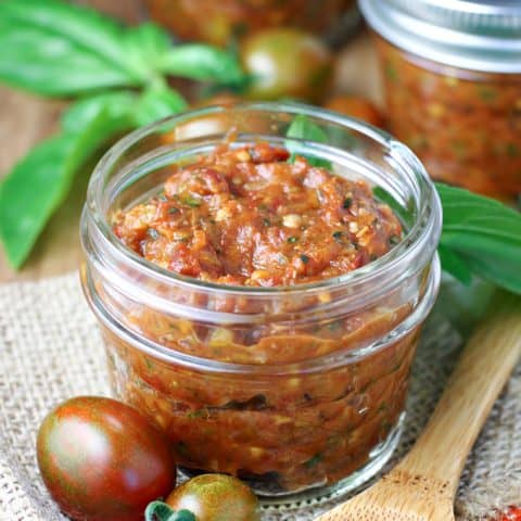 Easy Roasted Tomato Chutney