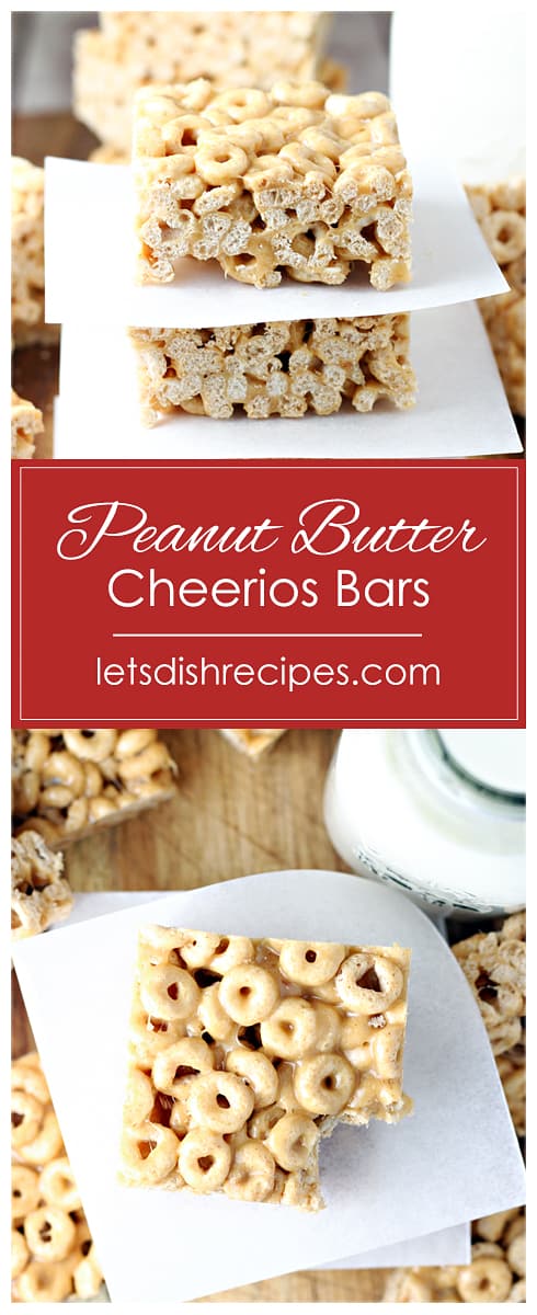 Peanut Butter Cheerios Bars