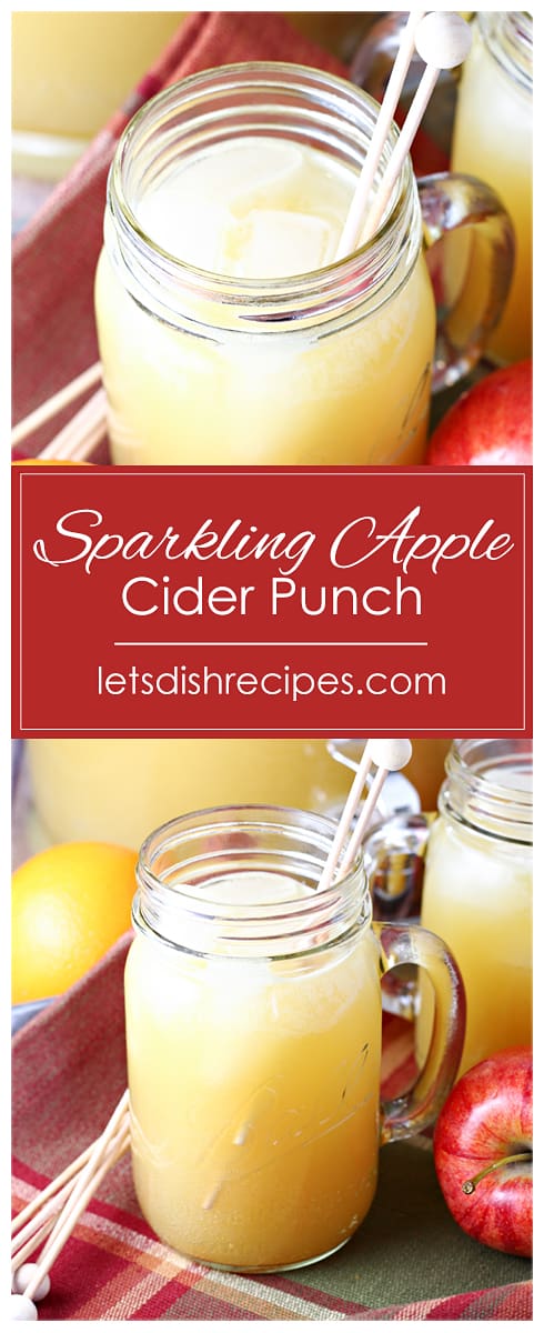 Sparkling Apple Cider Punch