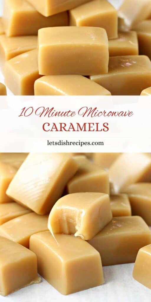 10 Minute Microwave Caramels