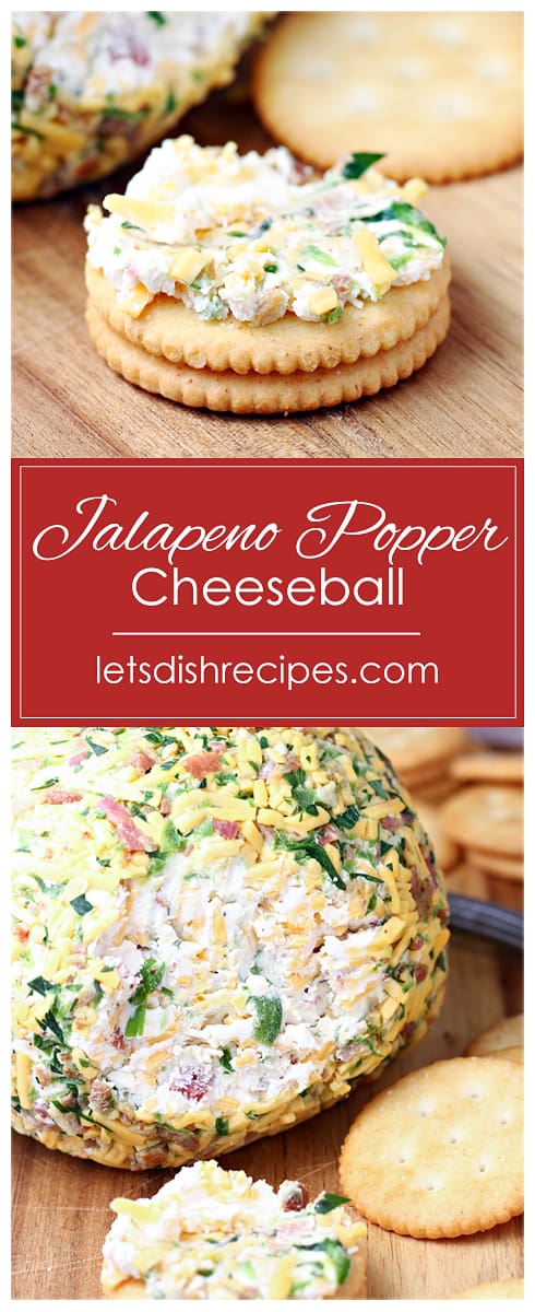 Jalapeno Popper Cheeseball
