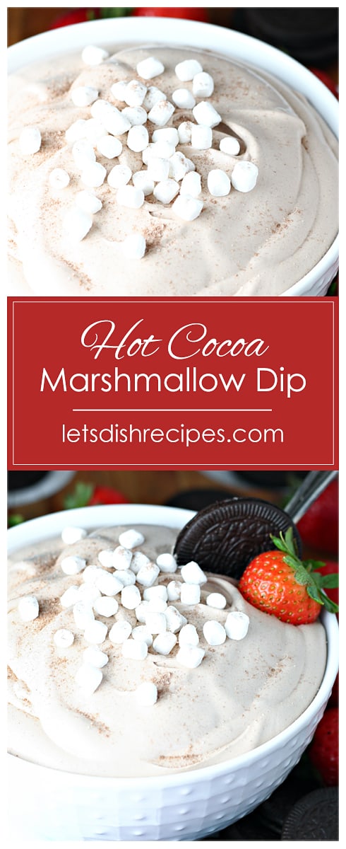 Hot Cocoa Marshmallow Dip