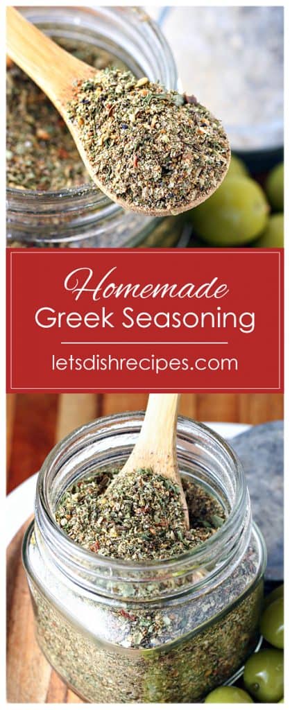 Homemade Greek Seasoning Lets Dish Recipes