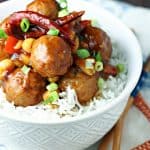 Kung Pao Meatballs