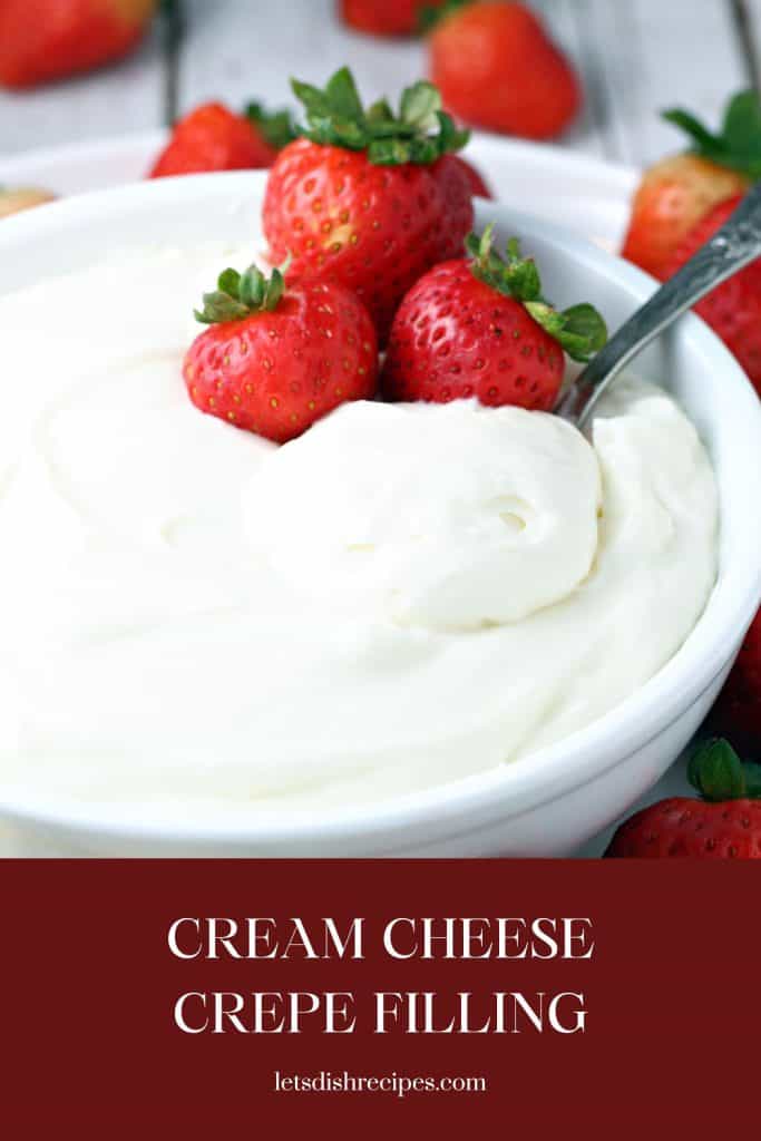 cream cheese crepe filling