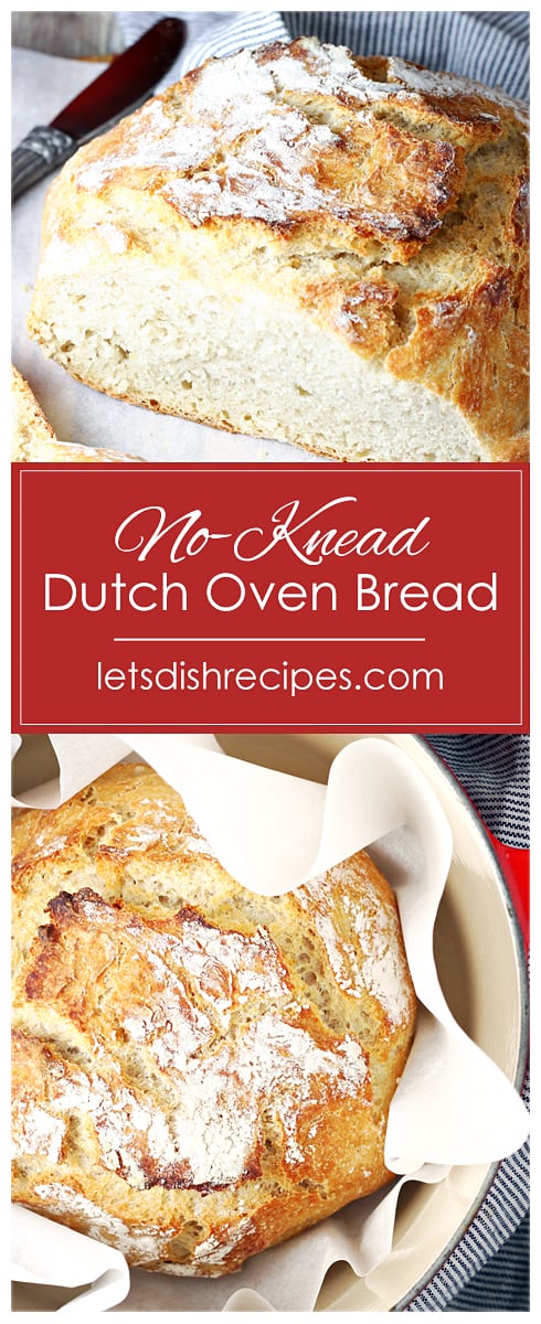 Easy No-Knead Dutch Oven Bread
