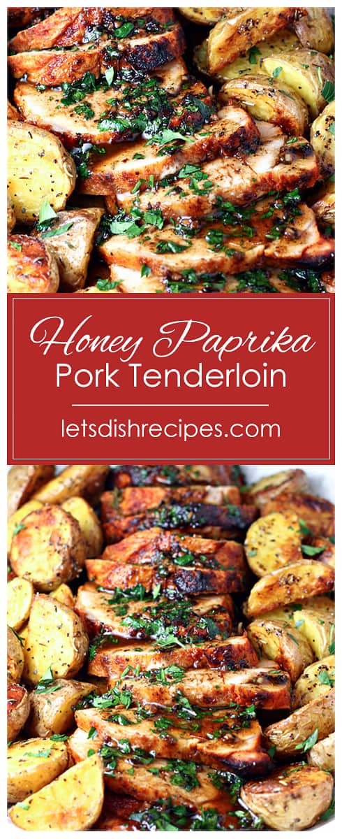 Honey Paprika Pork Tenderloin