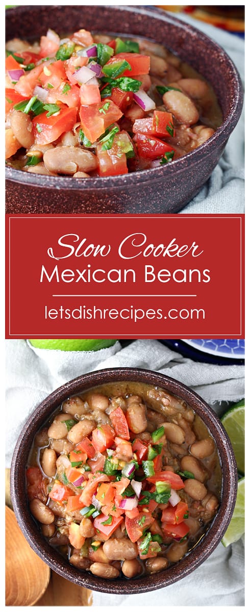 Slow Cooker Mexican Pinto Beans