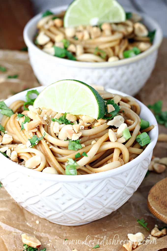 Quick and Easy Peanut Noodles