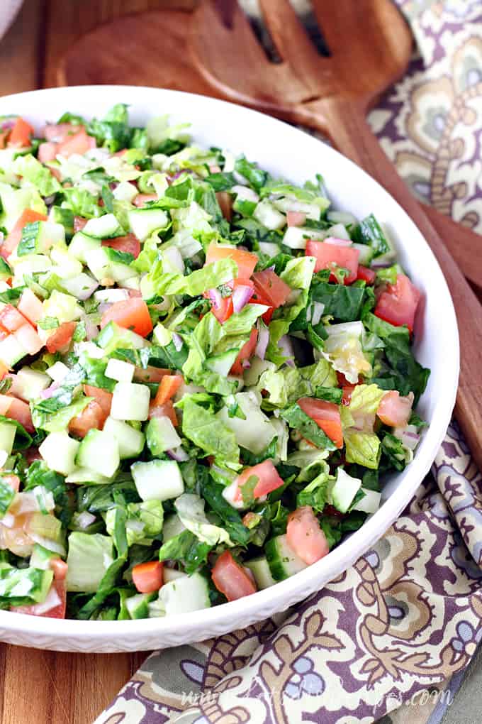 Traditional Afghan Salad