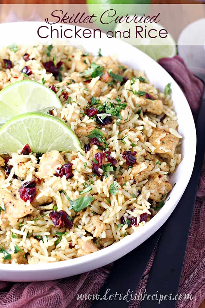 Skillet Curried Chicken and Rice