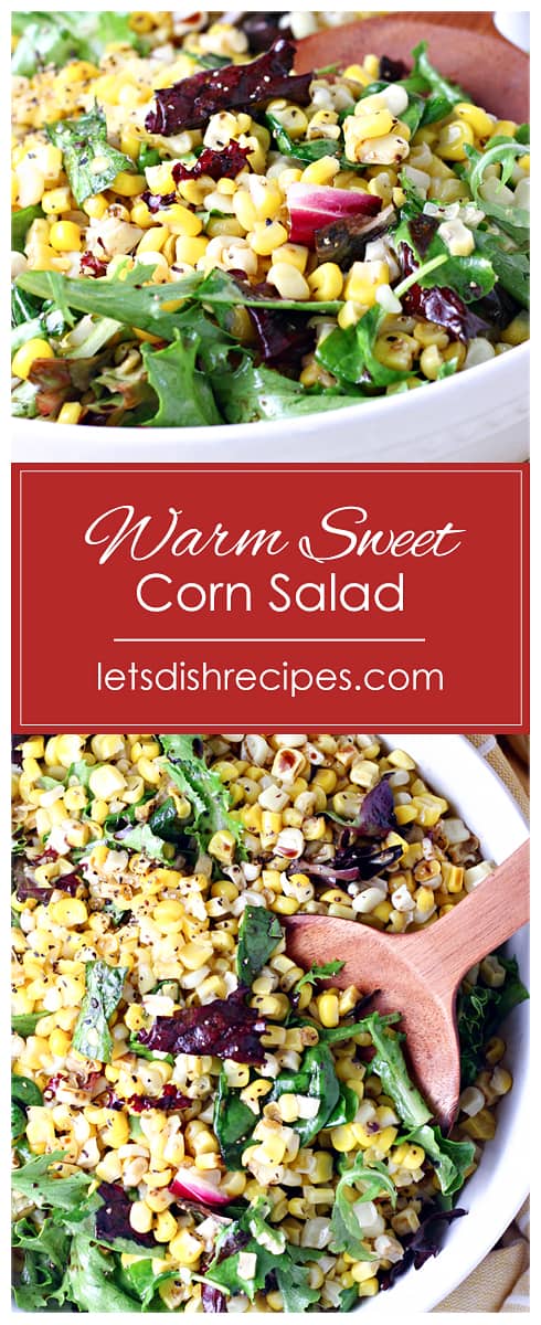 Warm Sweet Corn Salad