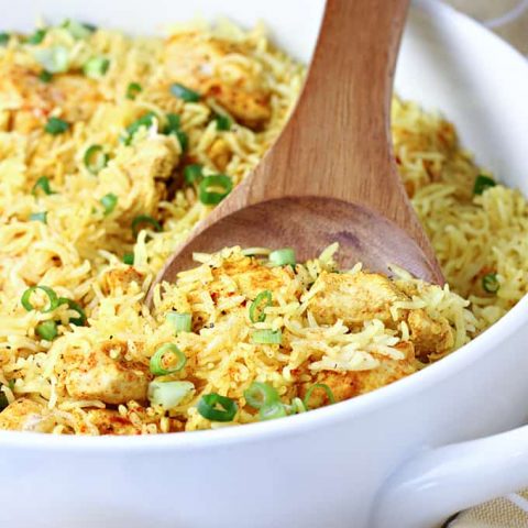 One Pot Yellow Chicken and Rice