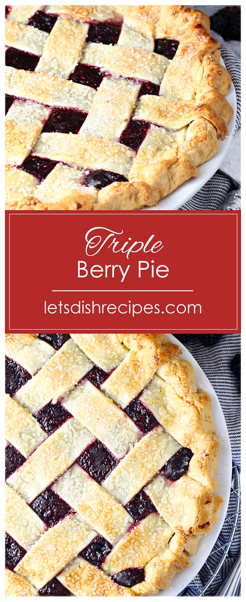 Triple Berry Pie