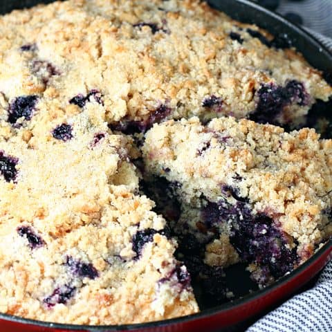 Old Fashioned Blueberry Buckle