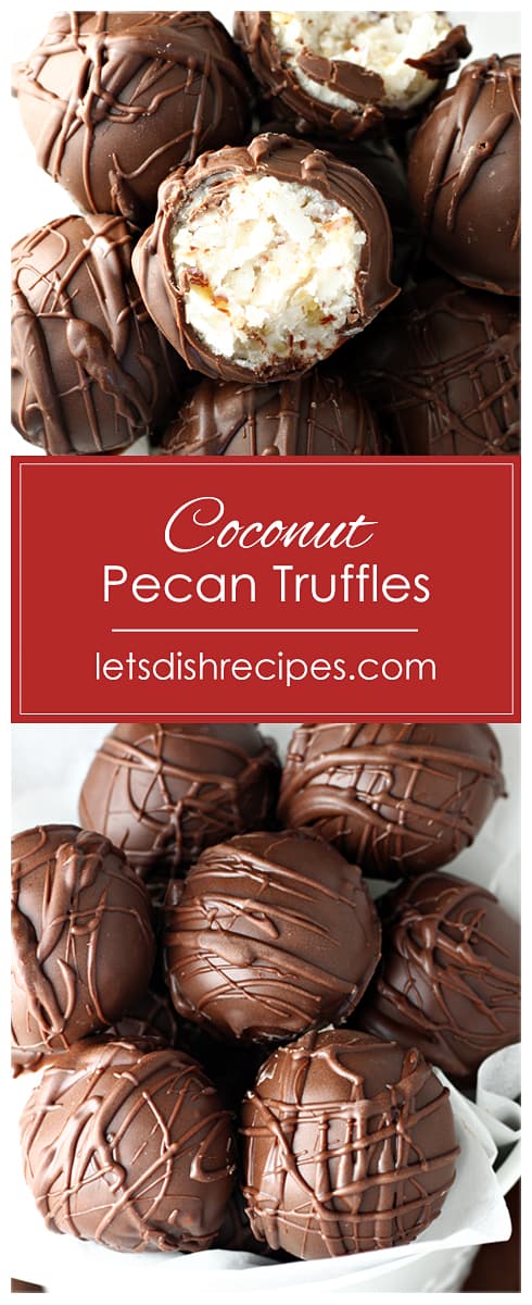 Coconut Pecan Truffles