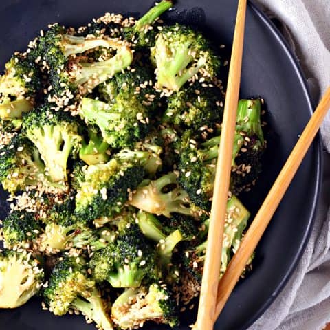 Air Fryer Asian Sesame Broccoli