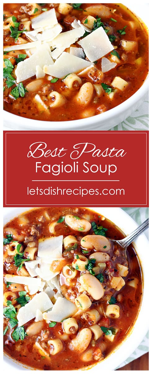 Best Pasta Fagioli Soup