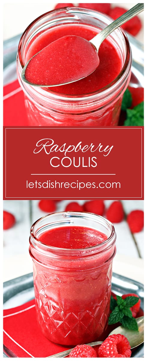 Fresh Raspberry Coulis