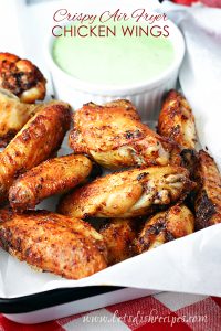 Crispy Air Fryer Chicken Wings — Let's Dish Recipes