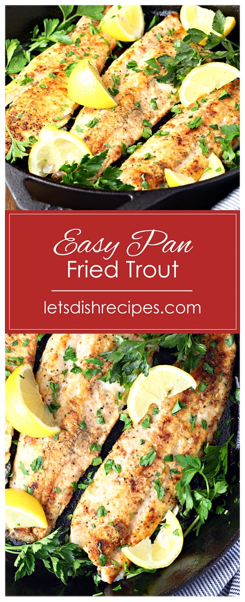 Easy Pan Fried Trout