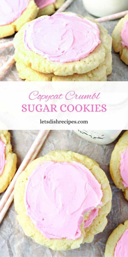 Copycat Crumbl Sugar Cookies