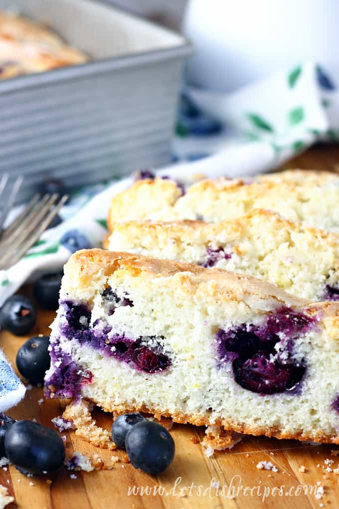 Blueberry Lemon Breakfast Cake