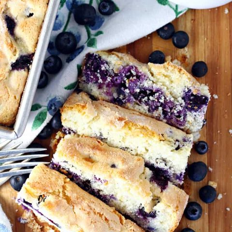 Blueberry Lemon Breakfast Cake
