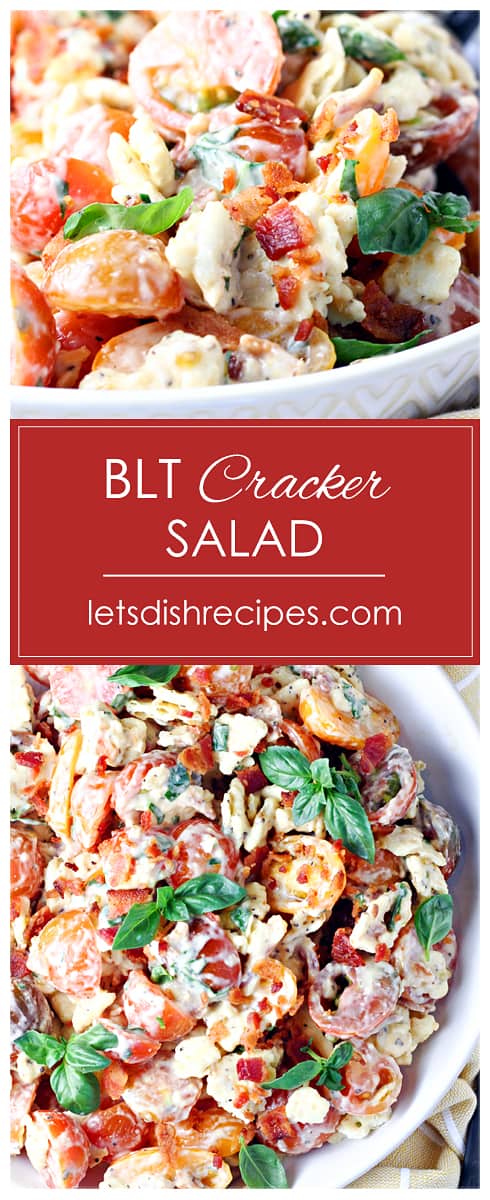 BLT Cracker Salad