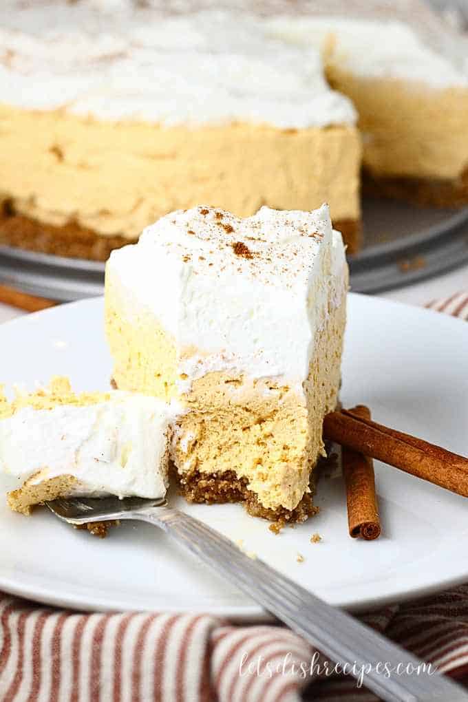 No-Bake Pumpkin Cheesecake