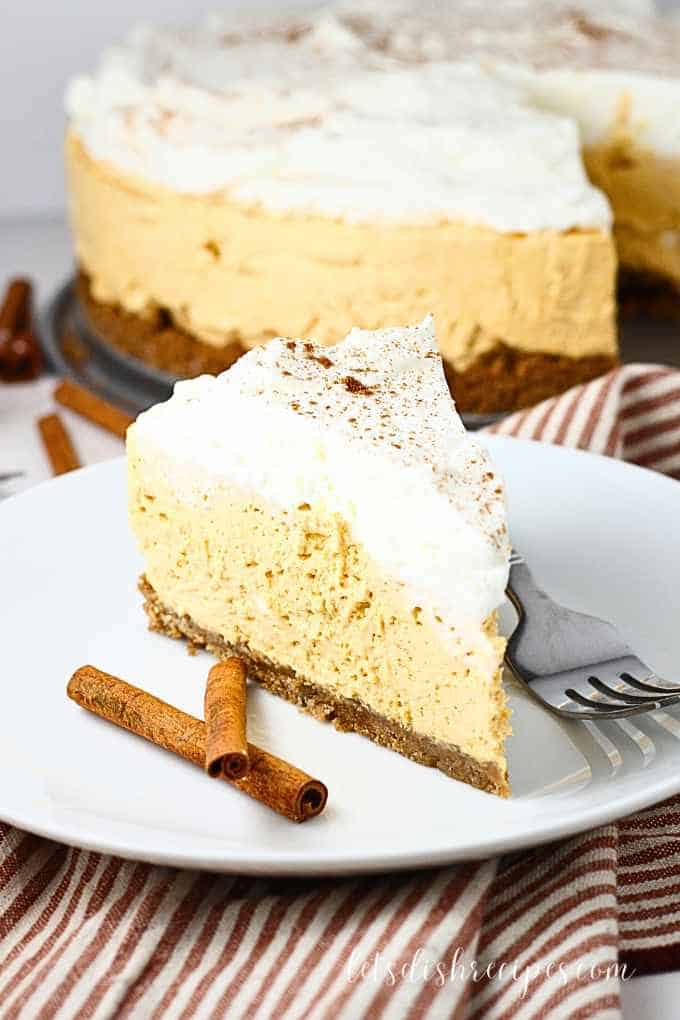 No-Bake Pumpkin Cheesecake