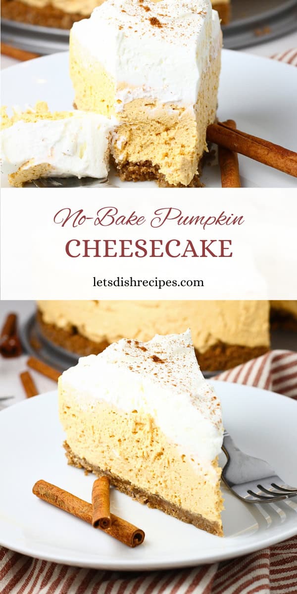 No-Bake Pumpkin Cheesecake