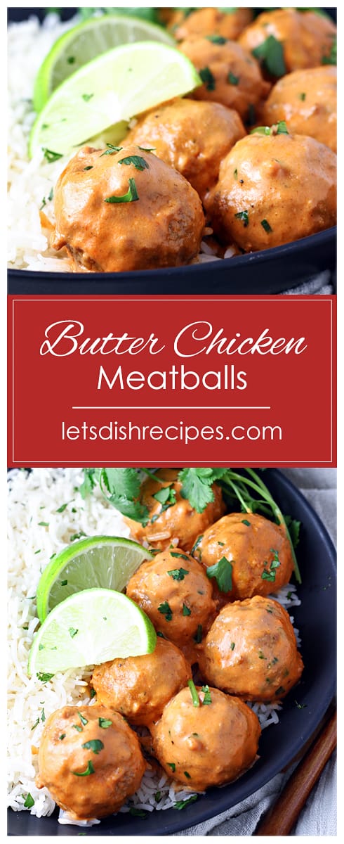 Butter Chicken Meatballs