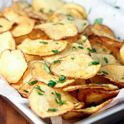 Crispy Air Fryer Potato Chips