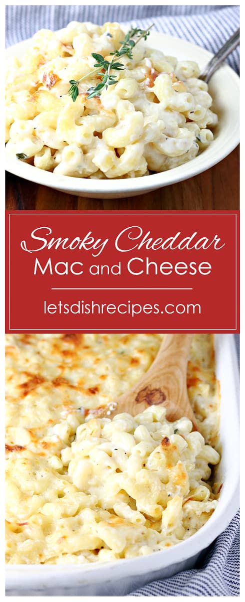 Smoky White Cheddar Mac and Cheese