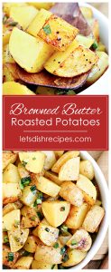 Browned Butter Roasted Potatoes | Let's Dish Recipes