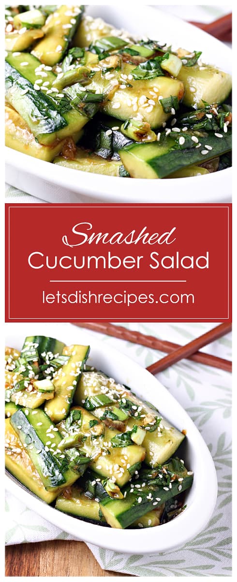 Smashed Cucumber Salad