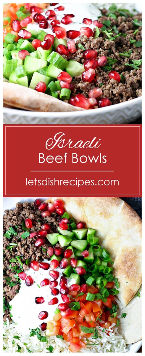 Israeli Beef Bowls