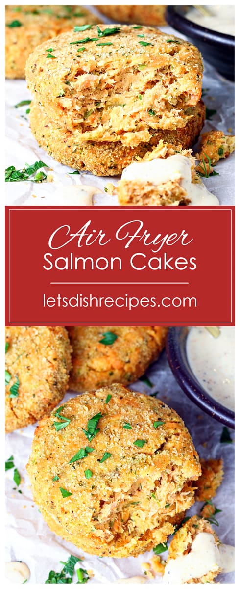 Air Fryer Salmon Cakes