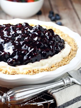 Best Blueberry Cream Pie