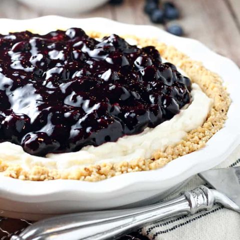 Best Blueberry Cream Pie