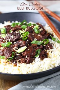 Slow Cooker Beef Bulgogi | Let's Dish Recipes